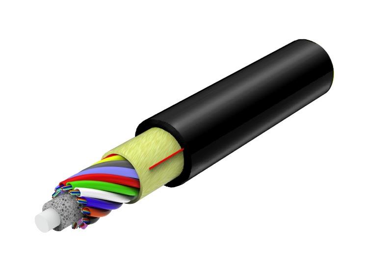 Kabel Fiber OS2x96f løs kle., m LSZH, Inne/Ute CommScope